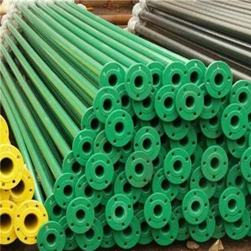 湖州涂塑钢管施工案例